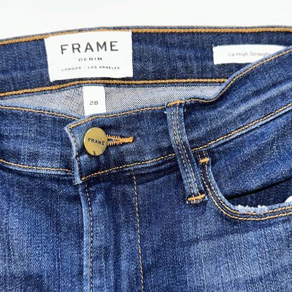 Frame Denim Le High Straight Jeans - Picture 9 of 13